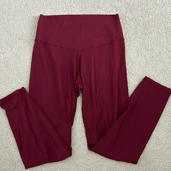 aerie Pants - Red aerie leggings, size L